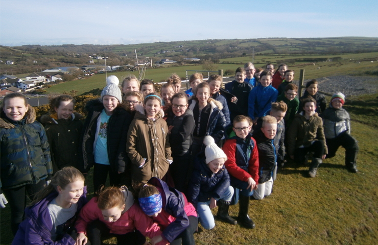 The Urdd camp in Llangrannog